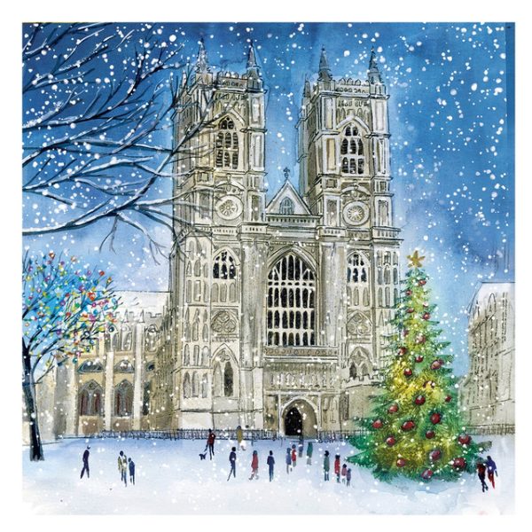 Executiveline Christmas Watercolour Pack of 10 Christmas Cards