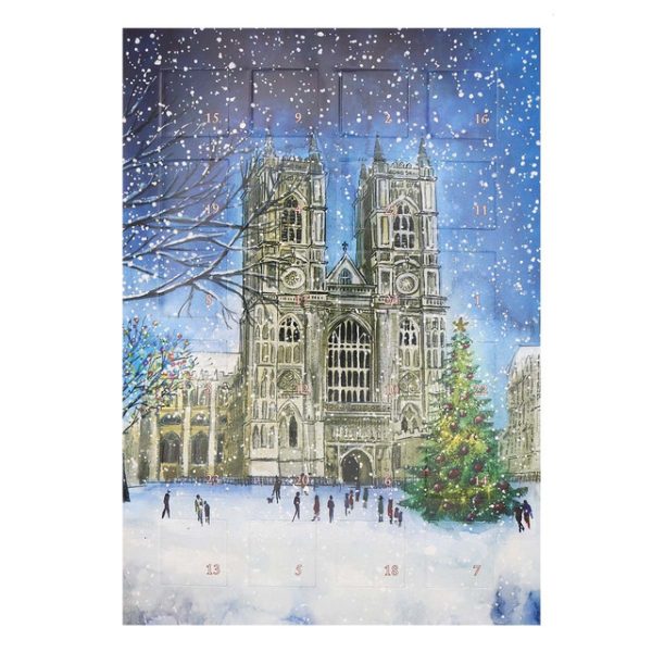 Executiveline Christmas Watercolour A5 Advent Card