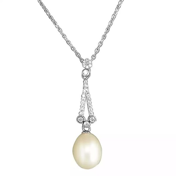 Sterling Silver Freshwater Pearl Vintage Necklace