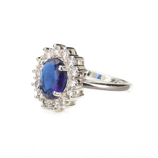 Princess of Wales Sterling Silver Replica Ring