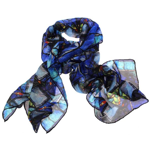 Poets' Corner Window Silk Scarf